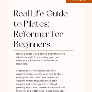 Reformer for Beginners Module 2