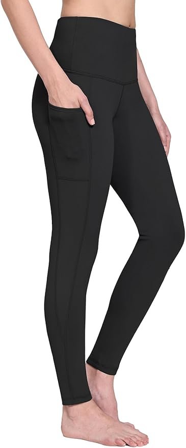 Gym Leggings with Pockets - High Waisted Workout Leggings Buttery Soft Yoga Pants
