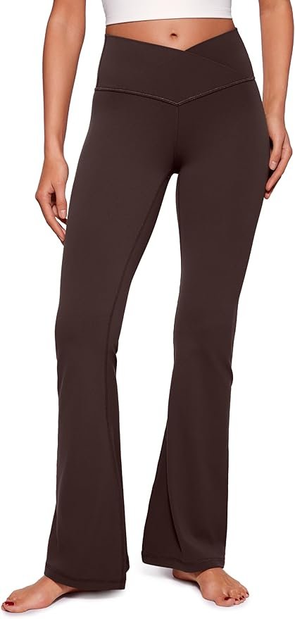 Women's flared leggings Amazon UK

